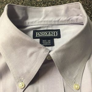 Lands End Oxford Cloth Button Down 16.5/34